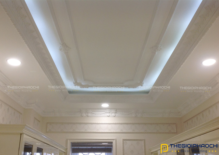 Thi Công Phào Chỉ Nhựa Biệt Thự Cổ Điển